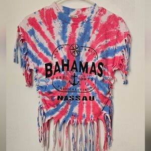 Bahamas Tie dye shirt